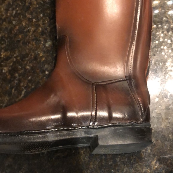 🇺🇸 Burberry Brown Rain ☔️ Boots US 8 - !!marked 39!! - Picture 4 of 16